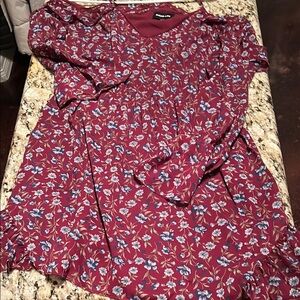 Sugarlips Red Ruffled Dress